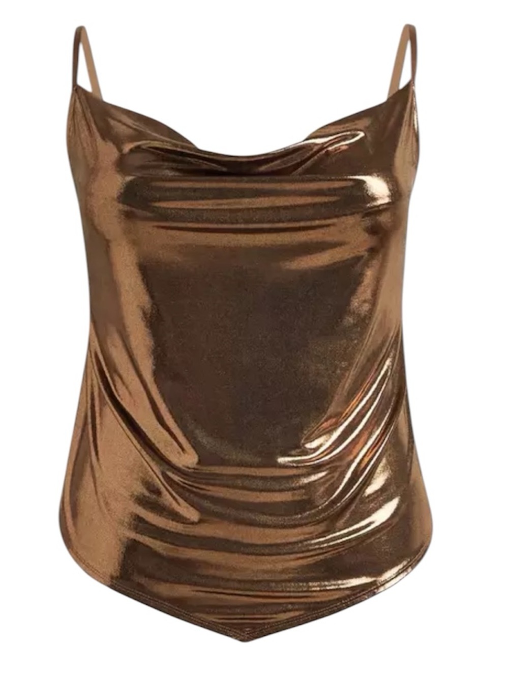 Torrid Liquid Shine Cowl Cami size 2X